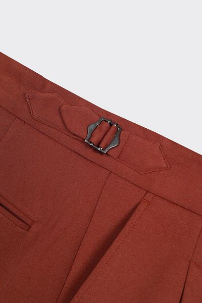 Kadir Büyükkaya Double Pleat Men's Trousers-Kax2201S