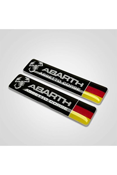 Redline Grafik Abart Alman 3D STICKER 2 ADET