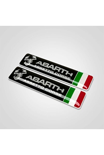 Redline Grafik Abart İtalya 3D STICKER 2 ADET