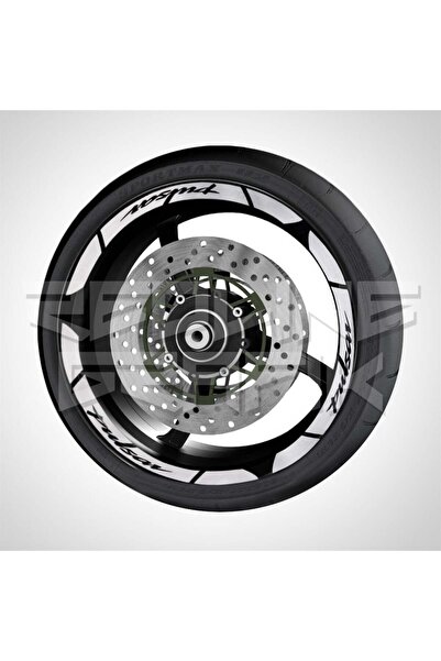 Redline Grafik BAJAJ PULSAR REFLEKTİF GÜMÜŞ BEYAZ JANT ŞERİTİ