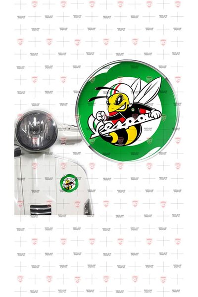 Redline Grafik PIAGGIO VESPA GTS GTV LX LXV İtalya Vespa 3D Sticker