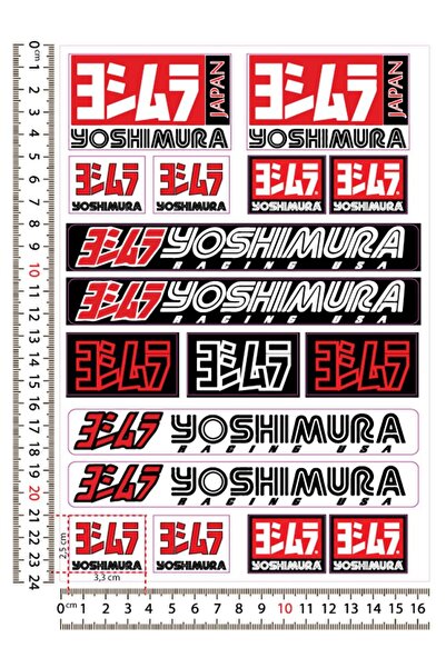 Redline Grafik YOSHIMURA Sticker Set