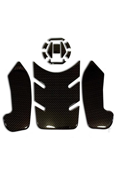 Redline Grafik Bajaj Dominar Karbon Desen Tank Pad Set