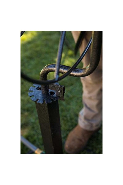 Yard Butler Rust Resistance Steel Free-Standing Swivel Hose Reel