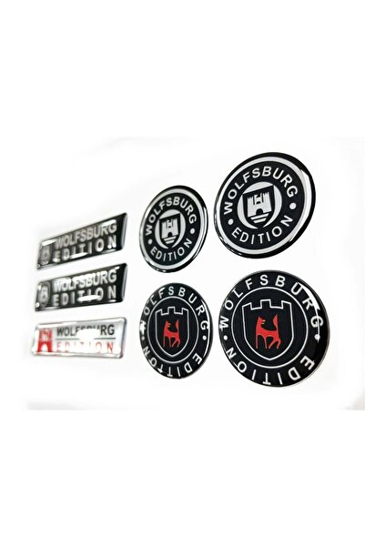 Redline Grafik Wolfsburg Edition Sticker Seti Gümüş