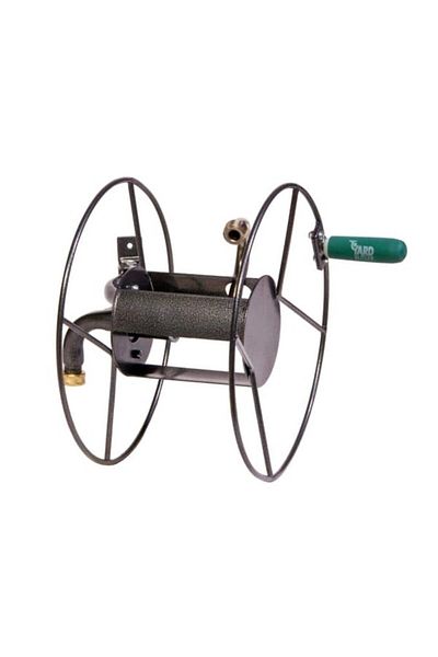 Yard Butler Rust Resistance Steel Wall Mount Mighty Hose Reel