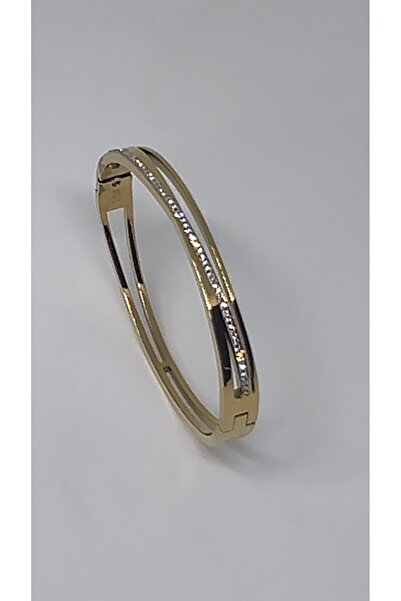 By Semra Bebe Boy Vip Tasarım Zirkon Taşlı 15 Cm ( Ince Bilekler Için ) Kadın...