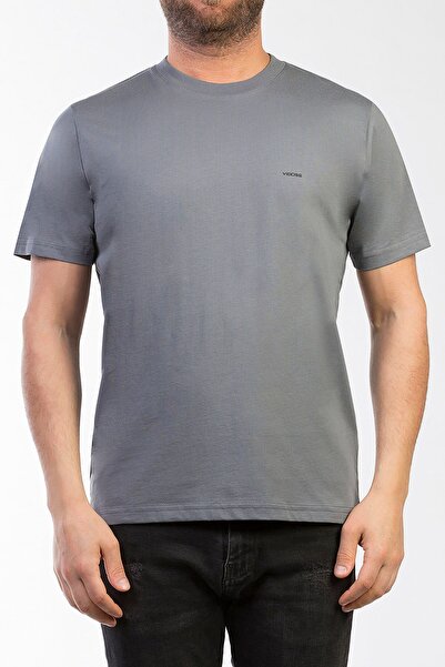 Vigoss Jeans Vigoss Men's Battal O Neck Basic T-Shirt B3124-03370