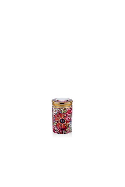 MG Lilyum Pattern Porcelain Spice Jar Small 12cm