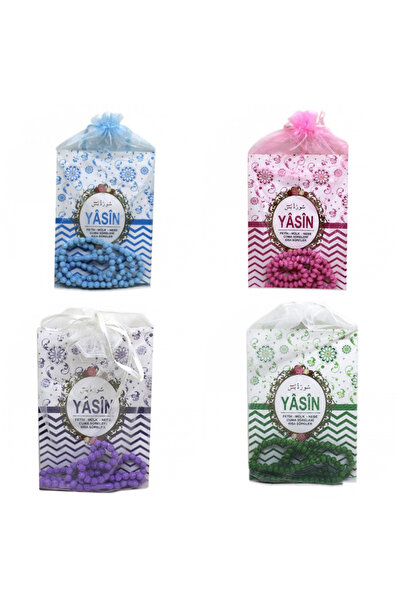 Haktan Yayın Dağıtım ÇANTABOY YASİN-İ ŞERİF SETİ 80 SAYFA KESELİ KARIŞIK RENK...
