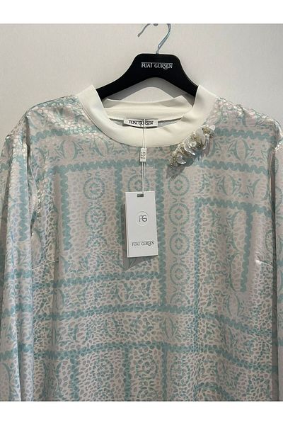 FUAT GÜRSEN Jacquard Ethnic Patterned Tunic