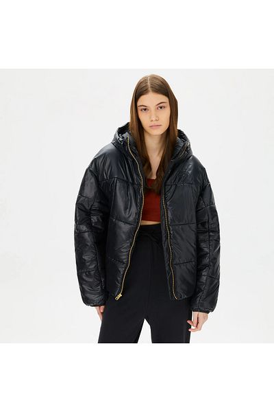 Nike Women's Black Coat - Sportswear