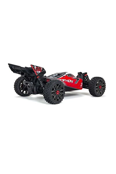 ARRMA RC 1/8 TYPHON 4X4 V3 3S BLX BRUSHLESS BUGGY RTR, RED