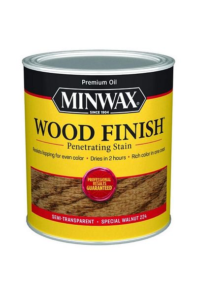 Minwax Wood Finish Oil-Based Quick Drying Penetrating Stain 1qt