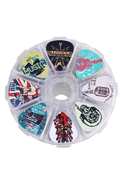 Choice عناصر موسيقية 0.46/0.71/1.0 مم 50 قطعة مضرب جيتار ريشات جيتار صوتي آلة...