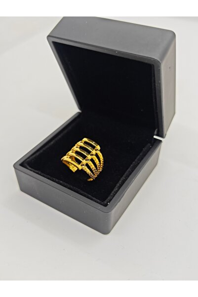 paksoy kuyumculuk Kaburga Şeklinde 22 Ayar Altın Yüzük