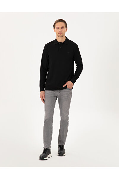 Pierre Cardin Μαύρο φούτερ Regular Fit 50293236-VR046