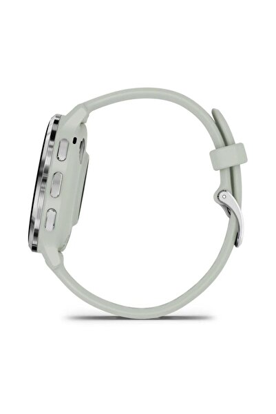 Garmin Venu 3S Gümüş | Sage Gri Kayışlı