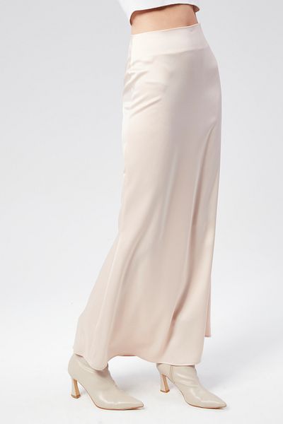 Bolivente Women's Midi Satin Skirt