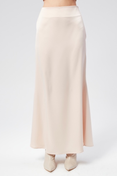 Bolivente Women's Midi Satin Skirt