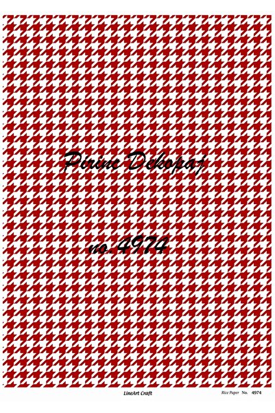 LİNEART Lineart Brass Decopage Paper No:L4974- 29X42Cm