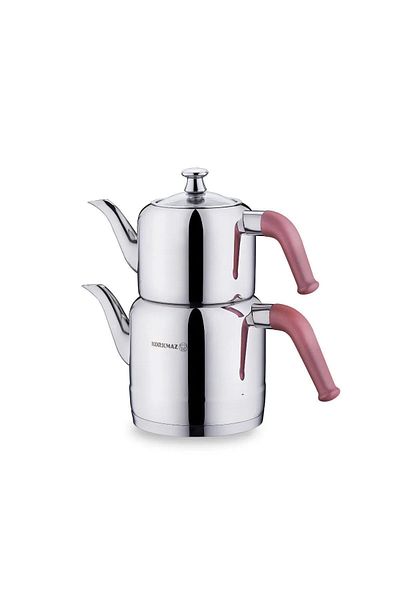 KORKMAZ Riva Rosa Gold 1.9 Lt Teapot Set - A189-01