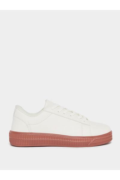 Styli Solid Gum Sole Sneakers