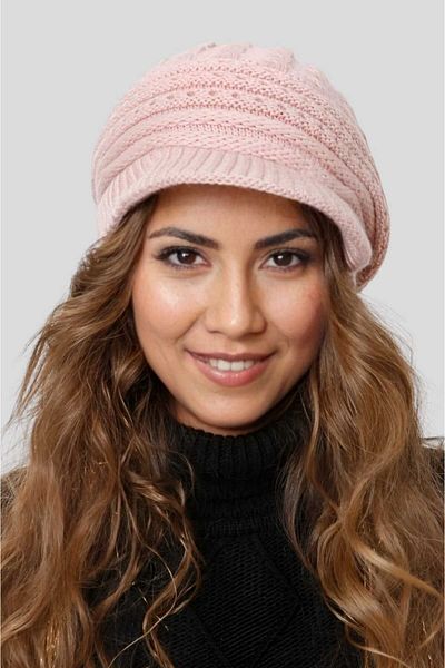Uniquetrenders Women's Brim Lined Knitwear Knitted Beret