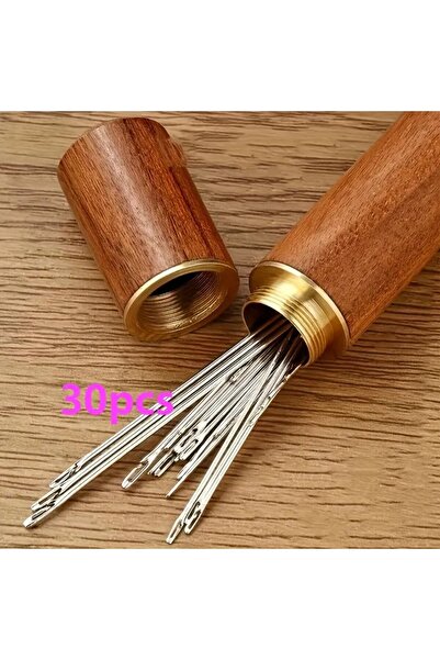 esdekor Otuzlu Kendi İplik Geçiren İğneler Herkes İçin Kolay Yan İplikleme Mü...