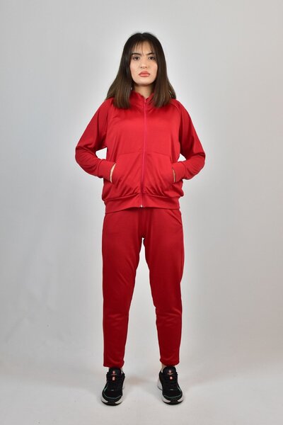 yakamor Γυναικείο Σετ Φούτερ με ίσιο γιακά με ίσιο πόδι