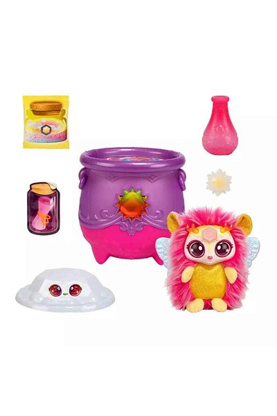 GIOCHI PREZIOSI حزمة مفاجأة Magic Mixies Gem Magic Boiler S4 MGX19000 - غلاية شمسية وردية