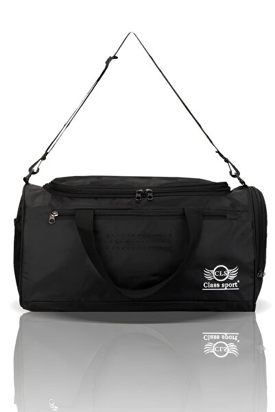 AVCA Спортивна сумка для фітнесу унісекс з кишенями з довгим ремінцем на болтах великого об'єму з кабіною