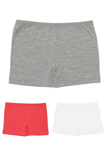Arma Yıldız 3 Colorful Boxer Leggings for Girls - Cotton and Lycra