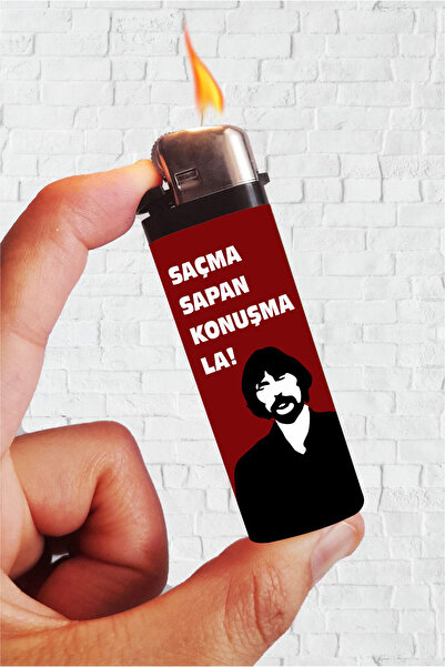 SARANG Çakmak Saçma Sapan Konuşma La Behzat Ç. Baskılı Full Kaplamalı Gazlı Ç...