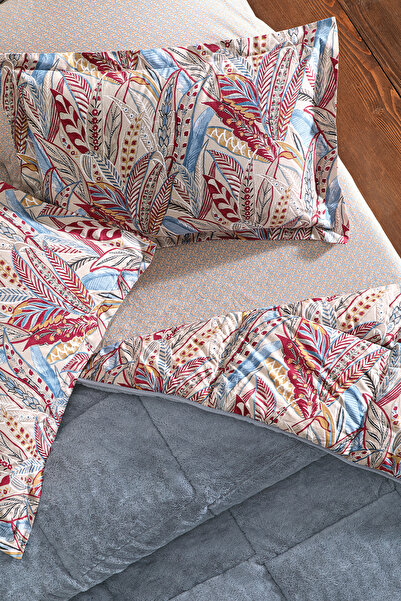 Puffy Evro Tek Kişilik Threefy Uyku Seti - Mavi