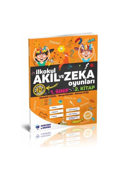 Curious&Genius Pat Yayınları 1.Sınıf Akıl ve Zeka Oyunları Seti