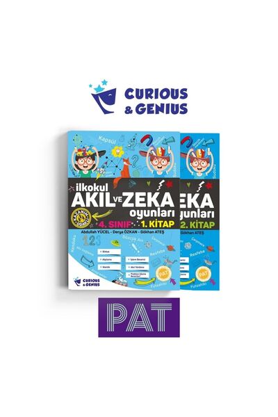 Curious&Genius Pat Broadcasts 4Th Classroom Mind and Brain Games Set
