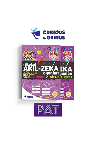 Curious&Genius Pat Yayınları 2. Sınıf Akıl ve Zeka Oyunları Seti