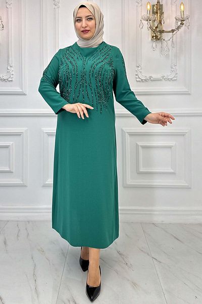 Modaviki Βραδινό φόρεμα Cansel Emerald ISR964