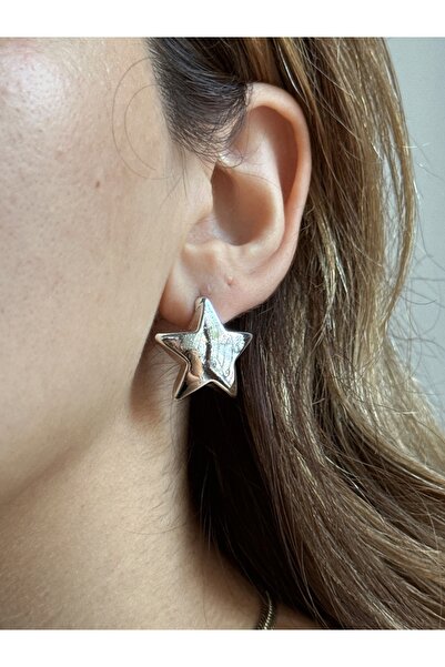 Esmee YILDIZ KÜPE GÜMÜŞ RENK