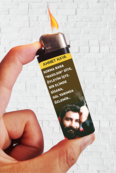 SARANG Çakmak Sorma Bana Nasılsın Diye Ahmet Kaya Replik Baskılı Full Kaplama...