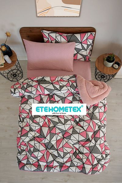 ETE HOMETEX Single Person Welsoft Quilt 155X215Cm