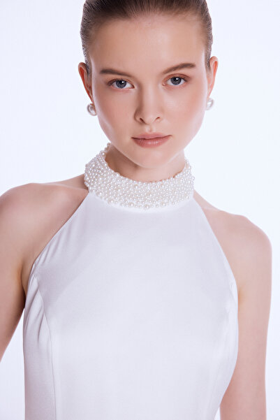 adL Night Zoom Sırtı Dekolteli Elbise