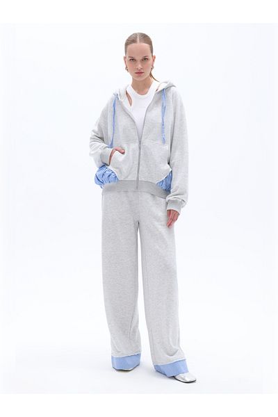 Nocturne Oversize Zipper Sweatshirt