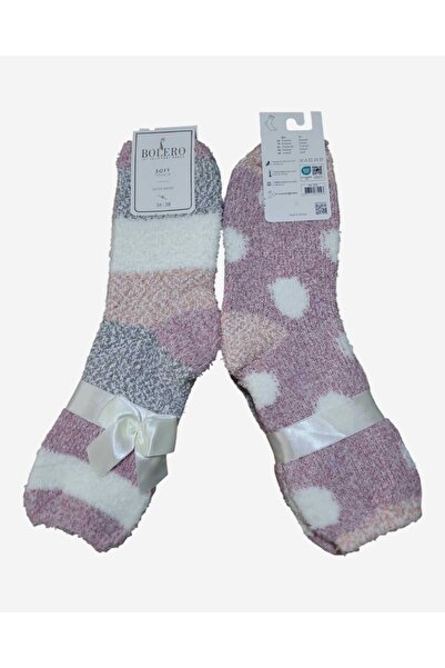 Bolero Socks 2 ζευγάρια γυναικείες αφράτες μαλακές χειμερινές κάλτσες, κάλτσε...