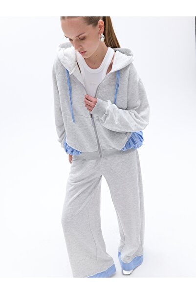 Nocturne Oversize Zipper Sweatshirt