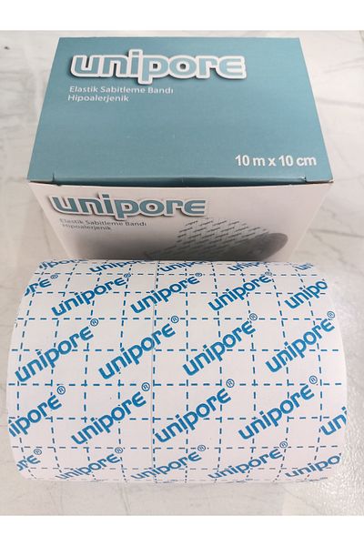 Unipore White Roll Medical Elastic Flaster - 10 cm X 10 m