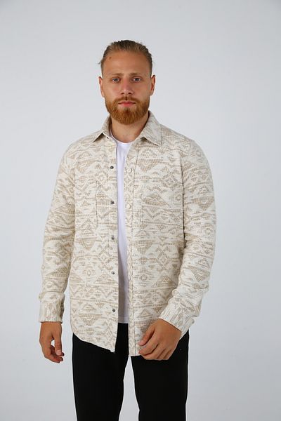 DAKSEL Πουκάμισο-τσάκετ BRG Mink Comfortable Snap