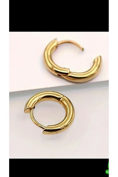 Shimmer Set of 6 Steel Hoop Earrings
