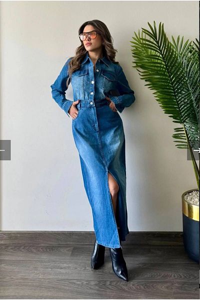 decision fashion Denim Dress